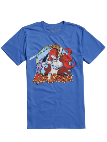 red sonja t shirt